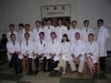 Beijing / China / May 2005. Down in the middle Prof. Dike Ruan - Head of The Navy Orthopaedic Department in Beijing, Chinese and Polish Team