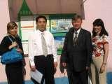 Beijing/China 2005. From the left: Katarzyna Karska MA (the English translator for Polish Team), Ding Yu MD, Prof. Tomasz Karski MD PhD, Jolanta Wjcikowska-Karska MD. Dr Ding Yu from the Navy Hospital was the organizer of The Scoliosis Screening Program in Kindergartens. (see others  pictures). 