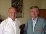 MURAU / STOLZALPE / ORTOP. KLINIK. Auf Foto von links / from left  Professor Reinhard Graf, rechts / right Prof. T. Karski