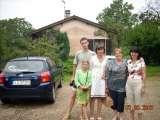 France / Amberieu En Bigoy / Photo with Family Josse and Guy DAVID