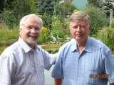 Osterreich / Austria / Steyr / Photo with best friend Karl Perner - orthopaedic surgeon (on left).
