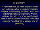 DDH/Cong.luxation of hip/LUBLIN method ot therapy/LECTURE