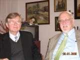 Discussion about Hips problems, Spine problems and especially about so-called idiopathic scoliosis. On the picture Mr. Kjell Magnus KEEHUS (on right) from Stokmarknes / Norge / Norway - now in Poland / Lublin / Garbw & Prof. T. Karski