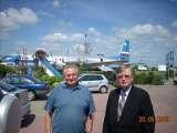 On the picture Mr. Wysoczanski and Prof. T. Karski on the way to Czech Orthopaedic Congres in Pilsen (CSOT) 20 - 22 May 2009 