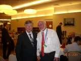 16th European SICOT Trainees' Meeting / 7 - 9 May 2009 / Kolobrzeg / Poland / LECTURE - T. KARSKI Possibility, results of conservative treatment and causative prophylactics in the so-called idiopathic scoliosis - versus operative procedures - in observation of 15 years / On the picture - Prof. Wladyslaw Lokietek / Belgium and Prof. T. Karski 