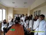 American (USA) students in Medical University in Lublin / Poland during the lecture about 