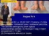 Test fleksyjny palcw stopy / Flexions test of toes LECTURE