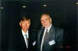IRSSD Congress, Athens, 2002. Prof. G. Burwell (right) and Prof. T. Karski.