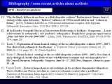 SICOT/2007/MAROCCO/Marrakech/SOSORT 2008/Athens/Recent LECTURE on scoliosis