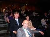 Inaugural World Forum in Oxford (4 - 9 July 2006). From left - Prof. T. Karski - Lublin, Prof. Eliezer Isaak Klainman - Director of Cardiac Health Centre - Tel-Aviv University / Israel, Dr Jola Karska - Lublin